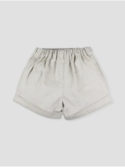 Pantalón corto pana