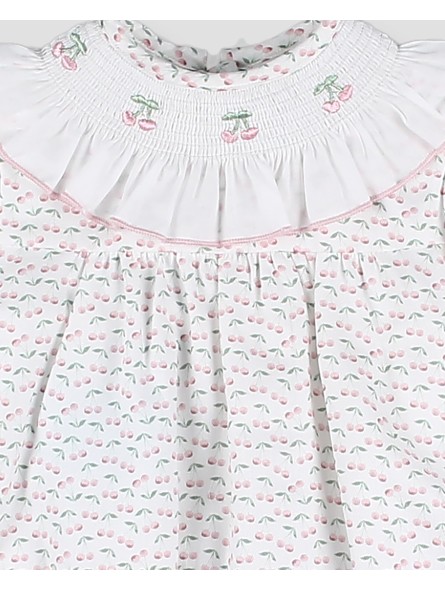 Vestido curto de bebê (estilo *jesusito*) Formigal