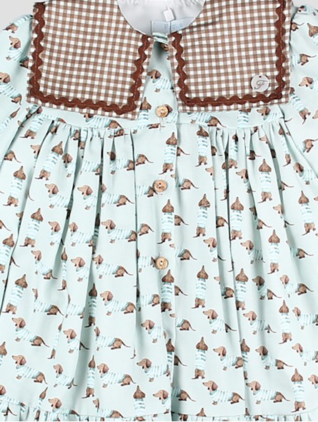 Vestido estampado Candanchu