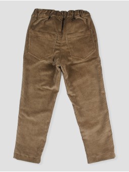 Calça jogger de veludo cotelê