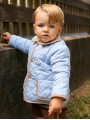 Light blue quilted jacket