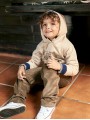 Calça jogger de veludo cotelê