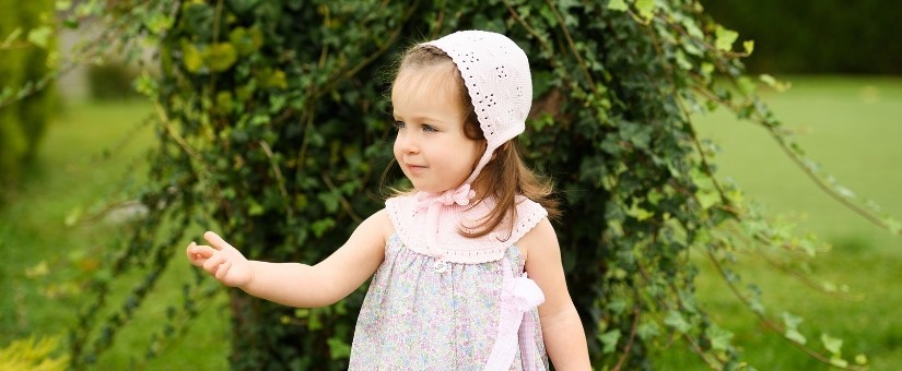 Capotas e gorros para bebé