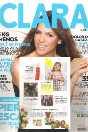 Foque en la revista Clara